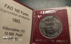 Emlék 100 forint.1983. FAO