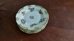 Herend Victoria pattern cake plate 6 pcs