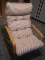 N10 Thonet  rugózó pihenő,relaxáló fotel gőzölt bükkfa lakkozott stílusikon vastag betéttel