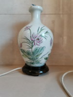 Hand-painted porcelain lamp