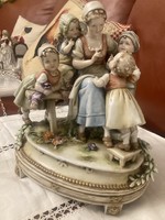 Antique group porcelain