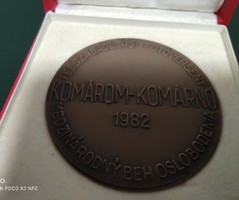 Komàrom-Komàrno.Felszabadulàsi futóverseny.1982