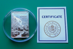 2020 - Kiskunsági Nemzeti Park – 10000 Ft ezüst – PP  emlékérme - kapszulában, MNB certivel