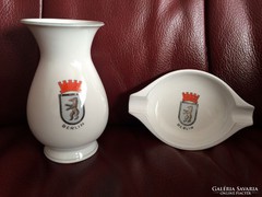 Metzler és Ortloff porcelánok Berlin címerével