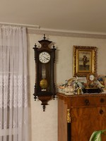 Antique fabulous neo-baroque wall clock!