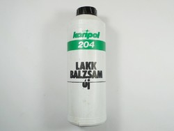 Retro lakk balzsam karipol autóápoló műanyag flakon - DDR NDK Keletnémet - 1980-as évekből