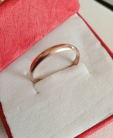 14 Karátos régi magyar női karikagyűrű