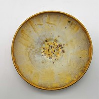 Retro industrial art bowl, plate, 16 cm