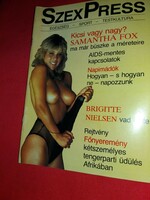 1988.február.SZEXPRESS. magyar erotikus magazin  magazin újság képek szerint GYŰJTŐI