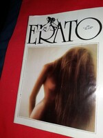 1988 I,évfolyam 1.szám ERATO magyar erotikus magazin újság  képek szerint GYŰJTŐI