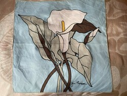 “Jim Thomson” 100% thai silk, selyem kendő kálával 40*40 cm