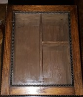 Cutlery storage chest. Pine wood, oak veneer. 48X38x22 cm.