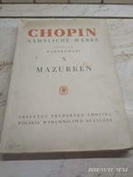 SCHOPIN kotta könyv eladó! Mazurken