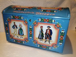 "Nürnberg" lemez doboz, díszdoboz, tároló, dekoráció.