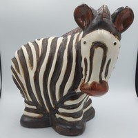 Kerámia  zebra figura