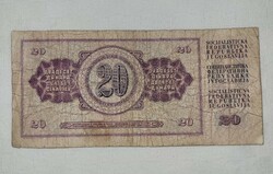 Yugoslavia, 20 dinars, 1978.