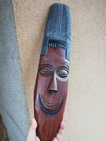 Afrikai fa fali maszk 49 cm