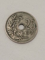Belgium, 1928. 25 Centimes coin
