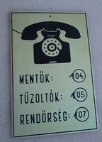 Old emergency call sign