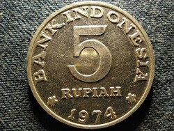 Indonézia FAO - Családtervezési Program 5 rúpia 1974 (id55182)