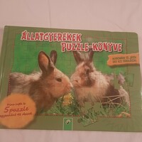Állatgyerekek puzzle-könyve      Olvasmány és játék egy kis tanulással