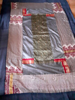 Különleges  patchwork terítő, ágy takaró.