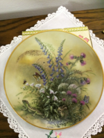 Bradex hand numbered decorative plate from the series Hidden Beauties of Nature