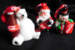 Coca Cola karácsonyfadíszek - 3 darabos szett