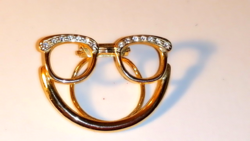 Gold-plated, glasses-shaping, pretty scarf 32.