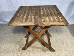 Antik Jutlandia Skandináv design összecsukható asztal