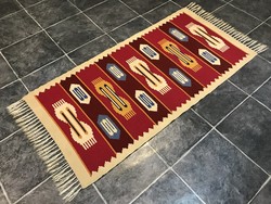 TORONTÁLI kézi szövésű gyapjú szőnyeg, 69 x 158 cm