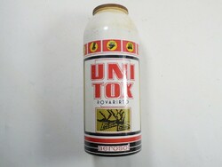 Retro régi Unitox rovarirtószer rovarirtó spray flakon -Universal ISZ Szeged - 1970-es évek