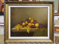 Fruity still life by Eva Kálmán