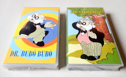2 db retró Dr. Bubó - Kérem a következőt! BONTATLAN VHS videó kazetta mesefilm videókazetta rajzfilm