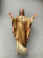 Jézus Szíve keresztény vallási egyházi szobor csodaszép