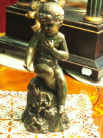Bronze angel with mayer mark