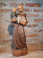 Holy statue made of wood