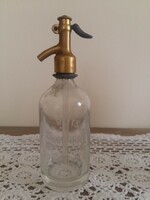 Antik kisméretű szódásüveg