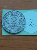 30 FT / DB FRANCIA 2 FRANCS FRANK 1947 ALU.  2.