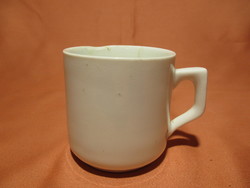White zsolnay coffee cup