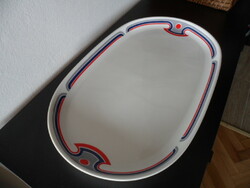 Oval serving bowl