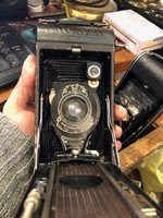 Eastman Kodak harmónikás fényképezőgép a 30-as évekből,