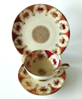 Beautiful antique fine thin German gkc Bavarian porcelain breakfast set