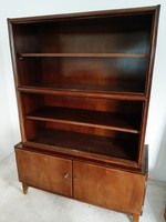 Retro beautiful bookcase with removable top display case