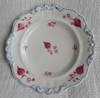 Alt Wien antik bécsi porcelán tányér 1843 biedermeier időszakból hibátlan állapotban