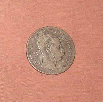 Francis Joseph Silver 1 forint 1879