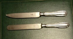 Antik jelzett kés kések 2db nem rozsdásodó jelzett acél pengével