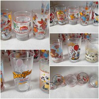 Retro gyerek üveg pohár - Koch és egyéb gyűjthető pohár