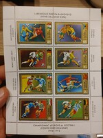 European football championship stamp series postal clerk