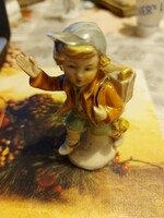 Numbered antique German nipp, small statue in perfect condition!